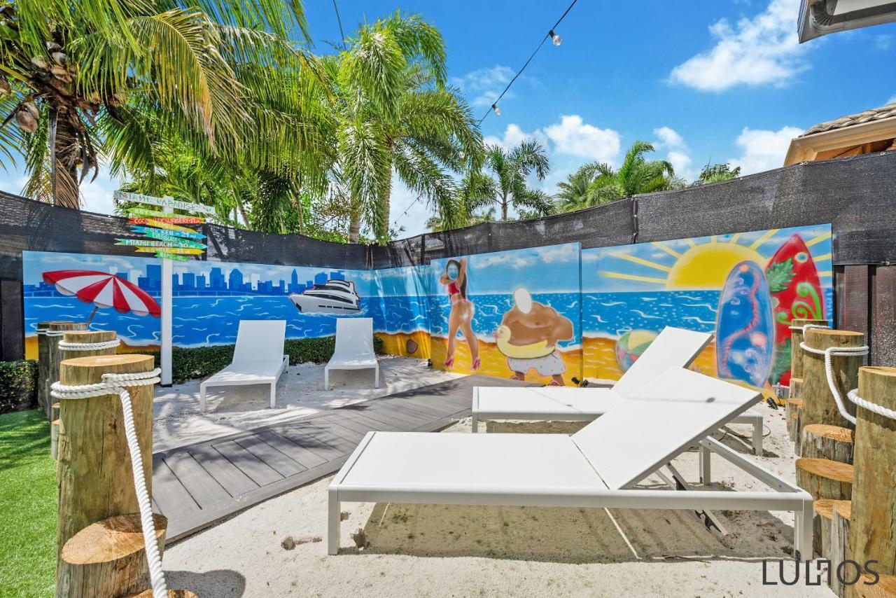 Luxury Beach Oasis - Heated Pool, Game Extravaganza L44 Miami Exteriör bild