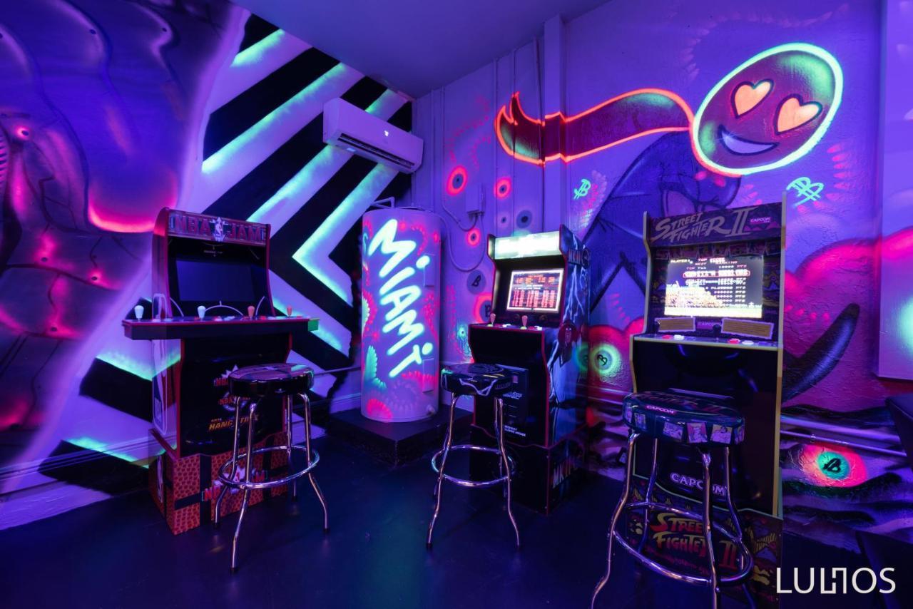 Luxury Beach Oasis - Heated Pool, Game Extravaganza L44 Miami Exteriör bild