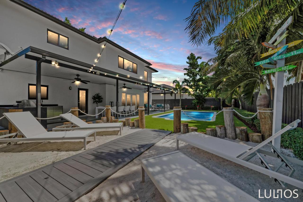 Luxury Beach Oasis - Heated Pool, Game Extravaganza L44 Miami Exteriör bild