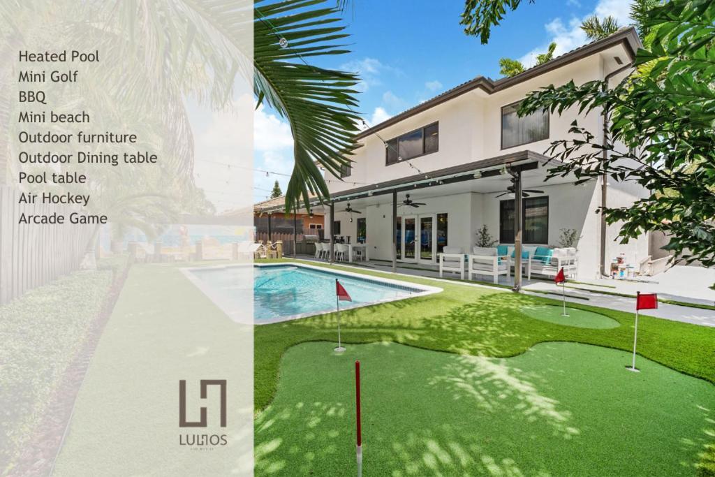 Luxury Beach Oasis - Heated Pool, Game Extravaganza L44 Miami Exteriör bild